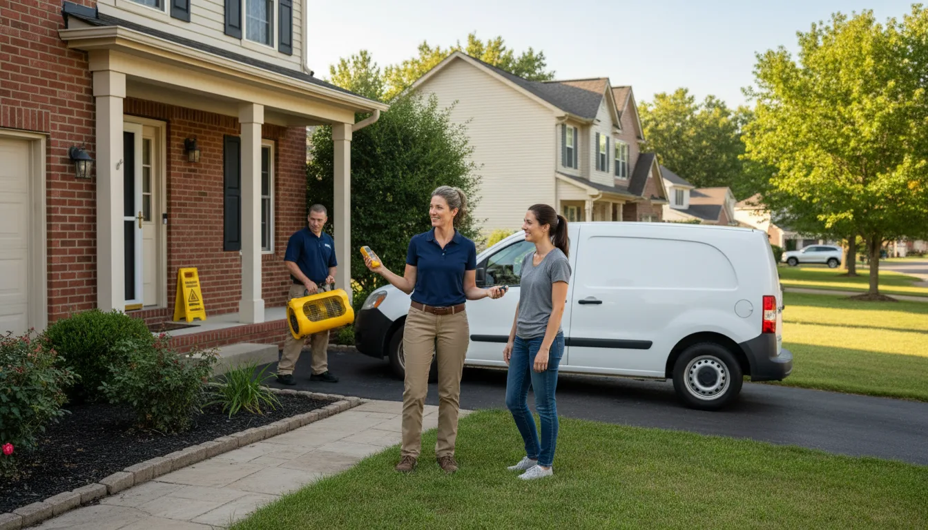 Water restoration image for Water Damage & Restoration Services in Tijeras, NM